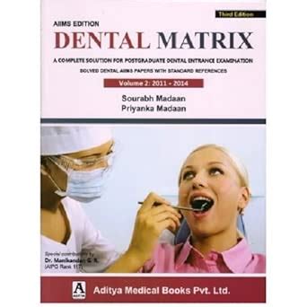 Buy AIIMS DENTAL MATRIX Book Online at Low Prices in India | AIIMS ...