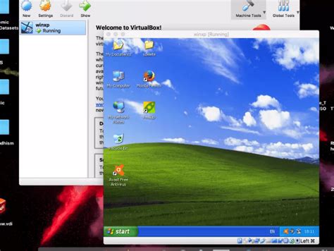 Image result for Windows XP VirtualBox CZ