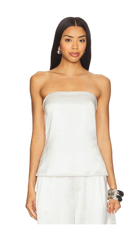 Nonchalant Label Veronica Top in Pearl | REVOLVE