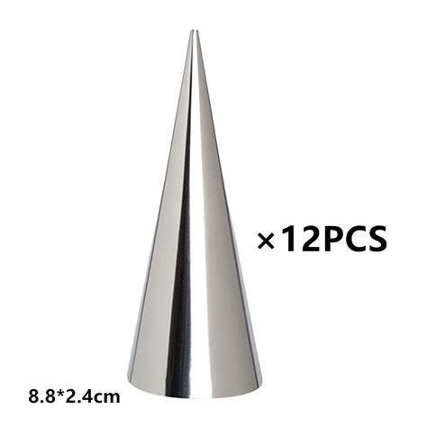 Conical Tube Cone Roll Mould Spiral Croissant Cream Pastry Cookie ...