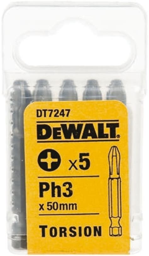 DT7999T-QZ DeWALT | DeWALT Phillips Screwdriver Bit, PH3 Tip | 888-3620 ...