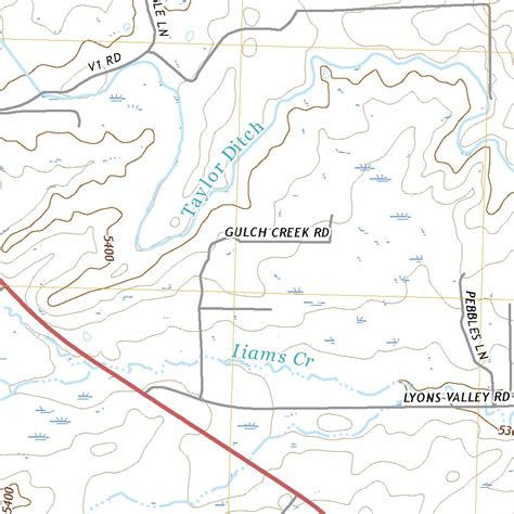 Lander, WY (2021, 24000-Scale) Map by United States Geological Survey ...