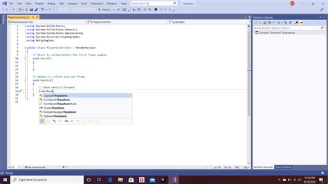 How to Link Visual Studio to Unity 的图像结果