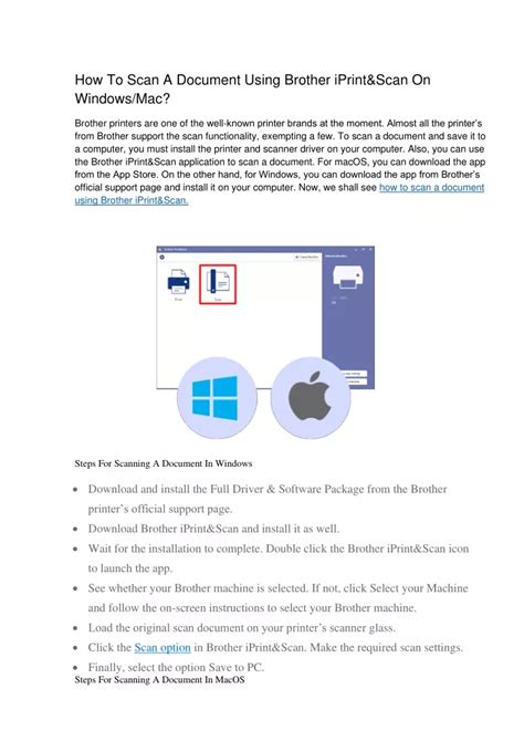 Image result for How to Scan Using Brother Printer