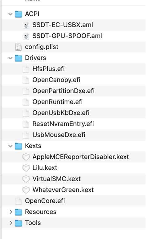 iATKOS Inside: OpenCore SSDT GPU Spoofing doesn't do anything