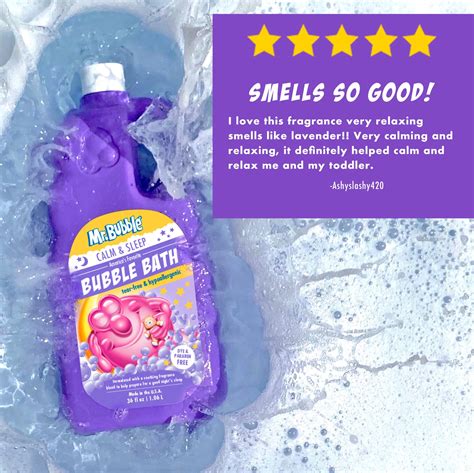 Mr. Bubble Calm & Sleep Bubble Bath, Calming Lavender, Eucalyptus and ...