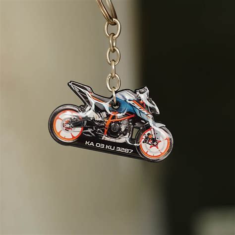 Customized Bike Shape Keychain – Orbiz Creativez