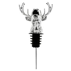Buy CALANDIS® 1Pc Metal Deer Stag Head Model Red Wine Pourer Bar Tools ...