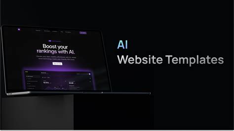 AI Website Templates | Find the Best Free AI Template