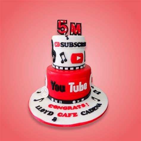 Order 5 Million YouTube Subscribers Cake | Yummycake