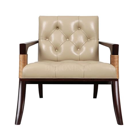 休闲椅 红榉实木+皮艺软包 FDK817C W840*D785*H760 mm | Furniture, Home, Home decor