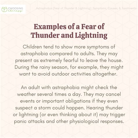 Astraphobia (Fear of Thunder & Lightning): Symptoms, Causes & Treatments