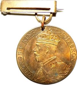 Hariom 1914-1919 GEORGE V KING BRITISH FOR FREEDOM & HONOR RARE BRASS ...