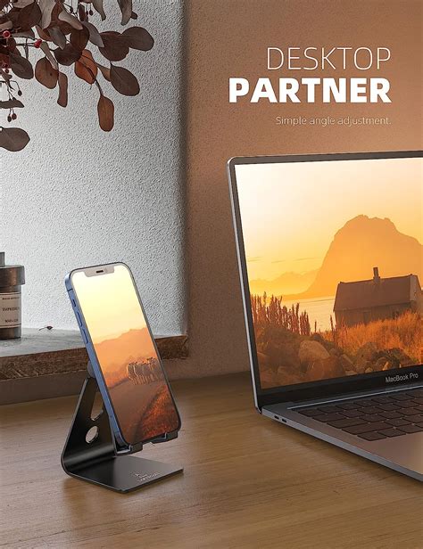 Buy Lamicall Car Phone Mount for MagSafe & Adjustable Cell Phone Stand ...