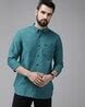Buy Teal Shirts for Men by THE BEAR HOUSE Online | Ajio.com
