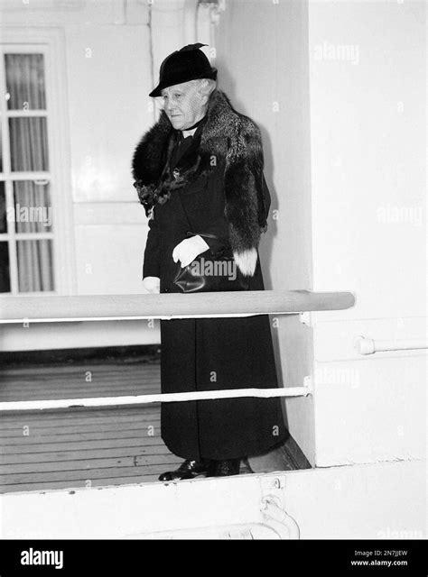 Louise Whitfield Carnegie, widow of the late steel magnate Andrew ...