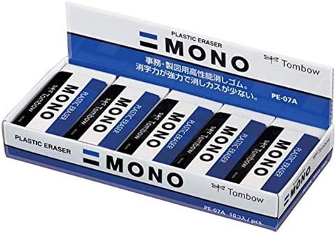 TOMBOW MONO Plastic Eraser, MONO XL 10Pk : Amazon.in: Home & Kitchen