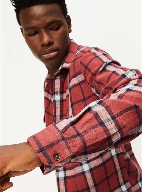 Buy Men Checked Slim Fit Shirt Online at just Rs. 1049.0 ...