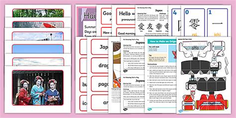 Japan Second Level CfE IDL Resource Pack