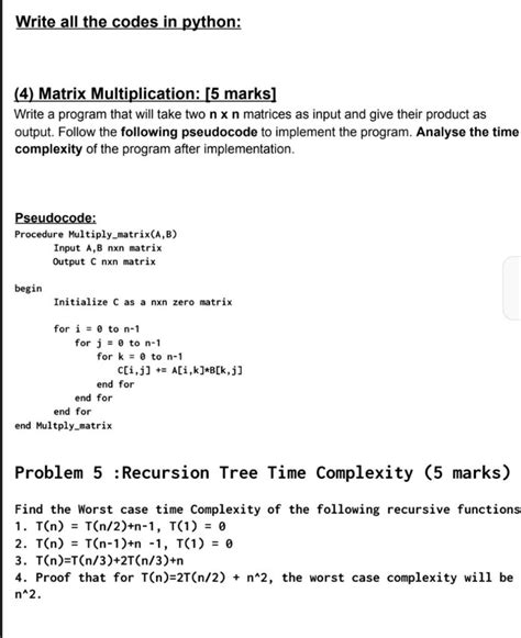 Image result for Matrix Coding Questions in Python