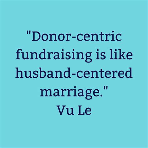 Donor-centric *can* mean acknowledging the donor's relationship to the organization and their ...