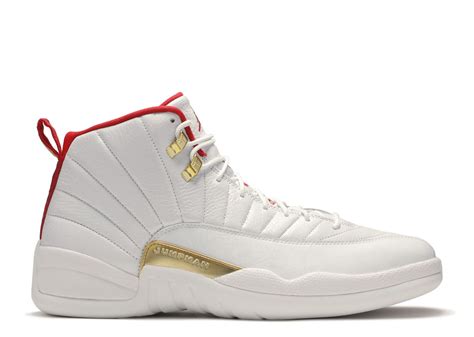 Jordan 12 Retro 'FIBA' - Air Jordan - 130690 107 - white/university red ...