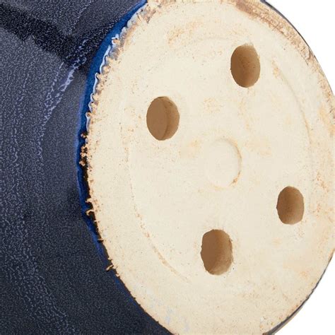 Found & Fable Blue Foshan Ceramic Outdoor Planter, Medium | At Home