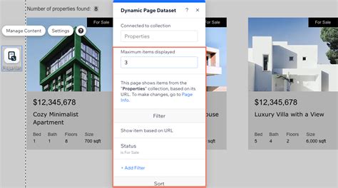 Wix Dynamic Pages Tutorial 的图像结果