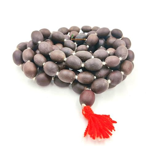 BRIJ HAAT original lotus seed rosary Kamal gatta jap japa mala 108+1 ...