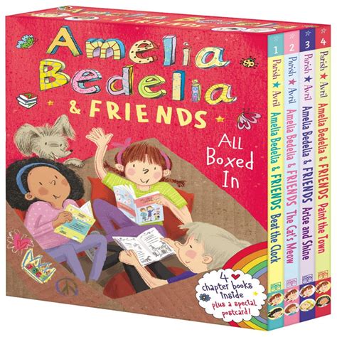 Amelia Bedelia & Friends All Boxed In 4 Chapter books in side — Toycra