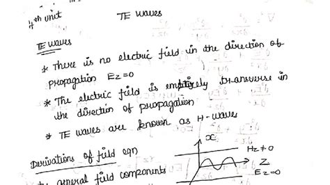 TE Waves in Parallel: Important FAQs for Unit 14 - Studocu
