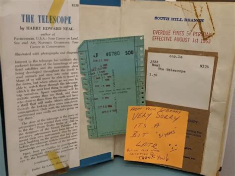 This Book Was Returned To Library In Canada After 51 Years With "Sorry ...
