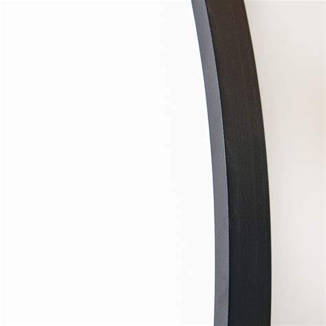 Round Wall Mirror Black 23 Inch Online - Premium Wall Mirror | Nestasia