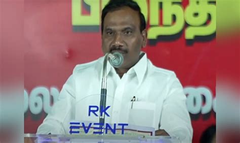 BJP slams DMK's A Raja, alleges he called for India's Balkanisation in ...