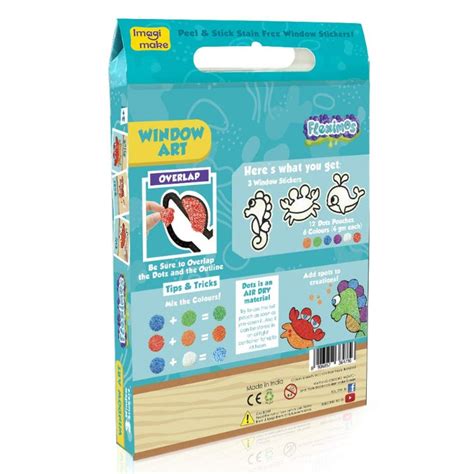 Imagimake- Fleximos Aqua World DIY Window Art – Juplay World