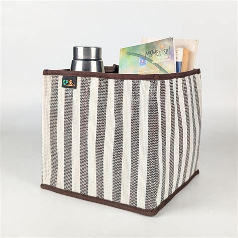 Medium Collapsible Storage Basket – reCharkha - The EcoSocial Tribe