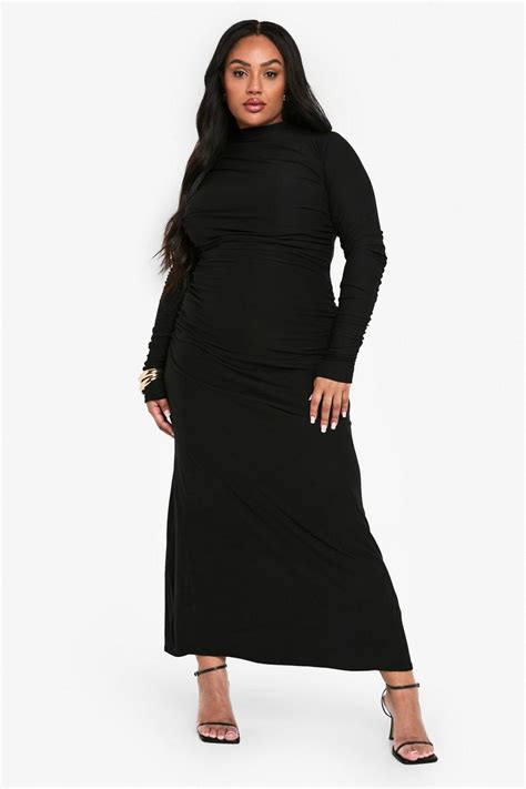 Maxi Dresses | Black, Evening Maxi Dresses | boohoo Finland