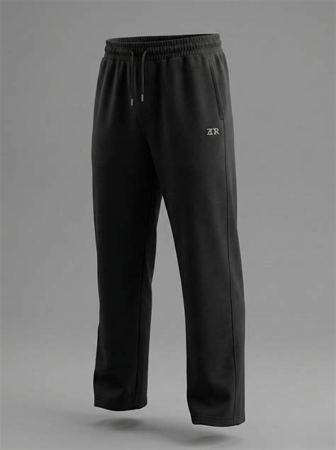 ZOR Signature Heavyweight Training Joggers - Jet Black – ZOR Activewear