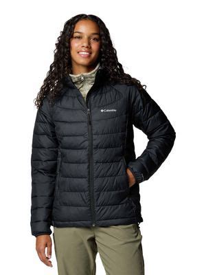 Buy Columbia Women Black Powder Lite Ii Full Zip Jacket (S) Online