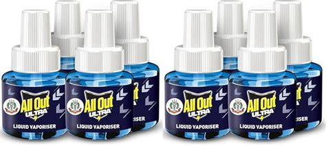 All Out Ultra Liquid Vaporizer, 4 Refills (45ml) | Kills Dengue ...