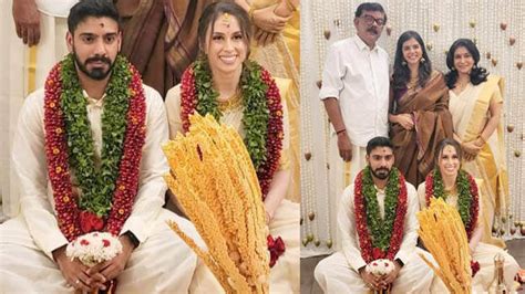 Siddharth Priyadarshan gets married; Priyadarshan, Lissy attend ...