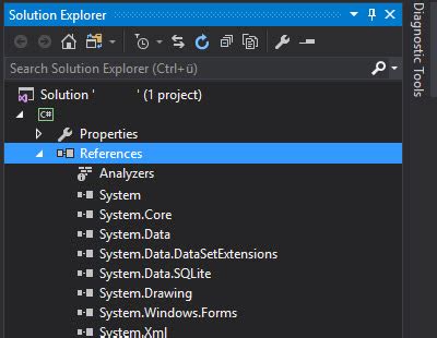 Image result for Visual Studio Not Reference