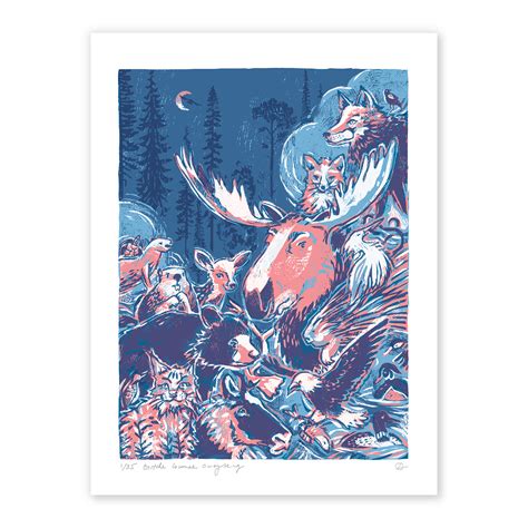 Gitche Gumee Owayseug (Lake Superior Animals) – Posters for Parks