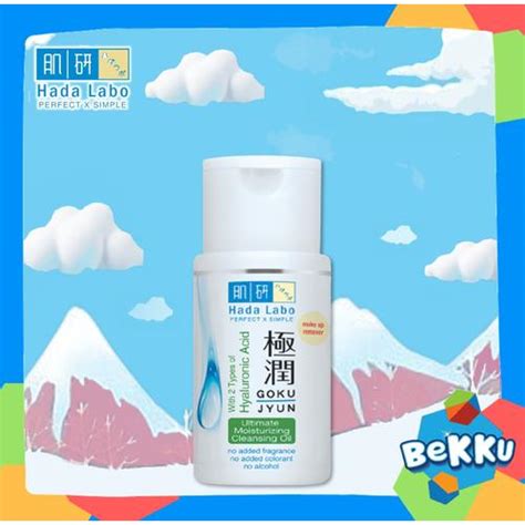 Promo Hada Labo Gokujyun Ultimate Moisturising Cleansing Oil 100ml ...