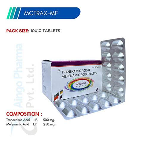 MCTRAX-MF TABLETS Aingo Pharma Pvt. Ltd.
