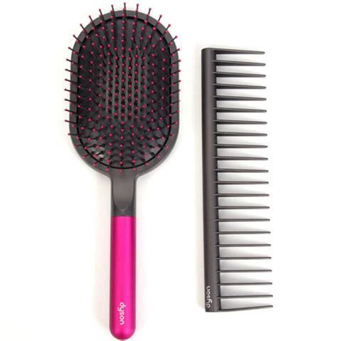 Amazon.com : Dyson Designed Detangling Comb and paddle brush for Dyson ...