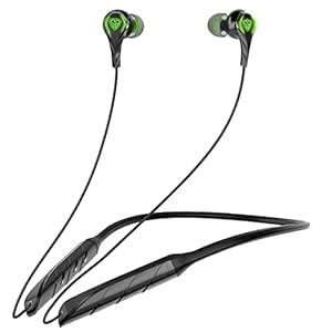 SpinBot BattleBudz NX550 Wireless Bluetooth Gaming Neckband with 45ms ...