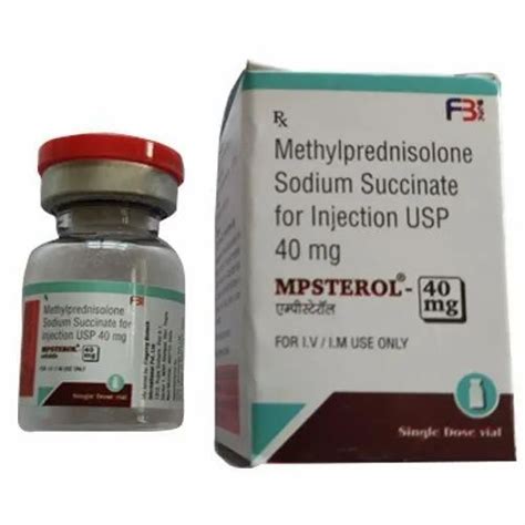 Pharmaceutical Injection - MPSTEROL Methylprednisolone Sodium Succinate ...