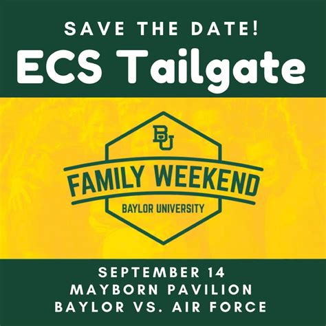 Mark your calendars! | Baylor School of Engineering & Computer Science