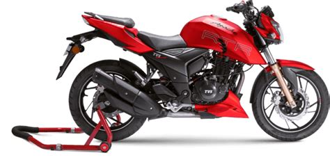 TVS Apache RTR Matte Red Edition Launched; Costs Only Rs 1,000 Extra ...